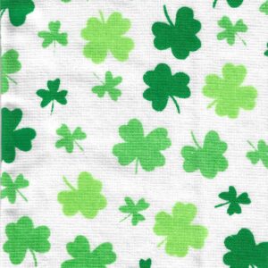 Celebrate St. Patrick's Day Together Shamrock Melody Cotton Kitchen Dish Towels, 2-Pack