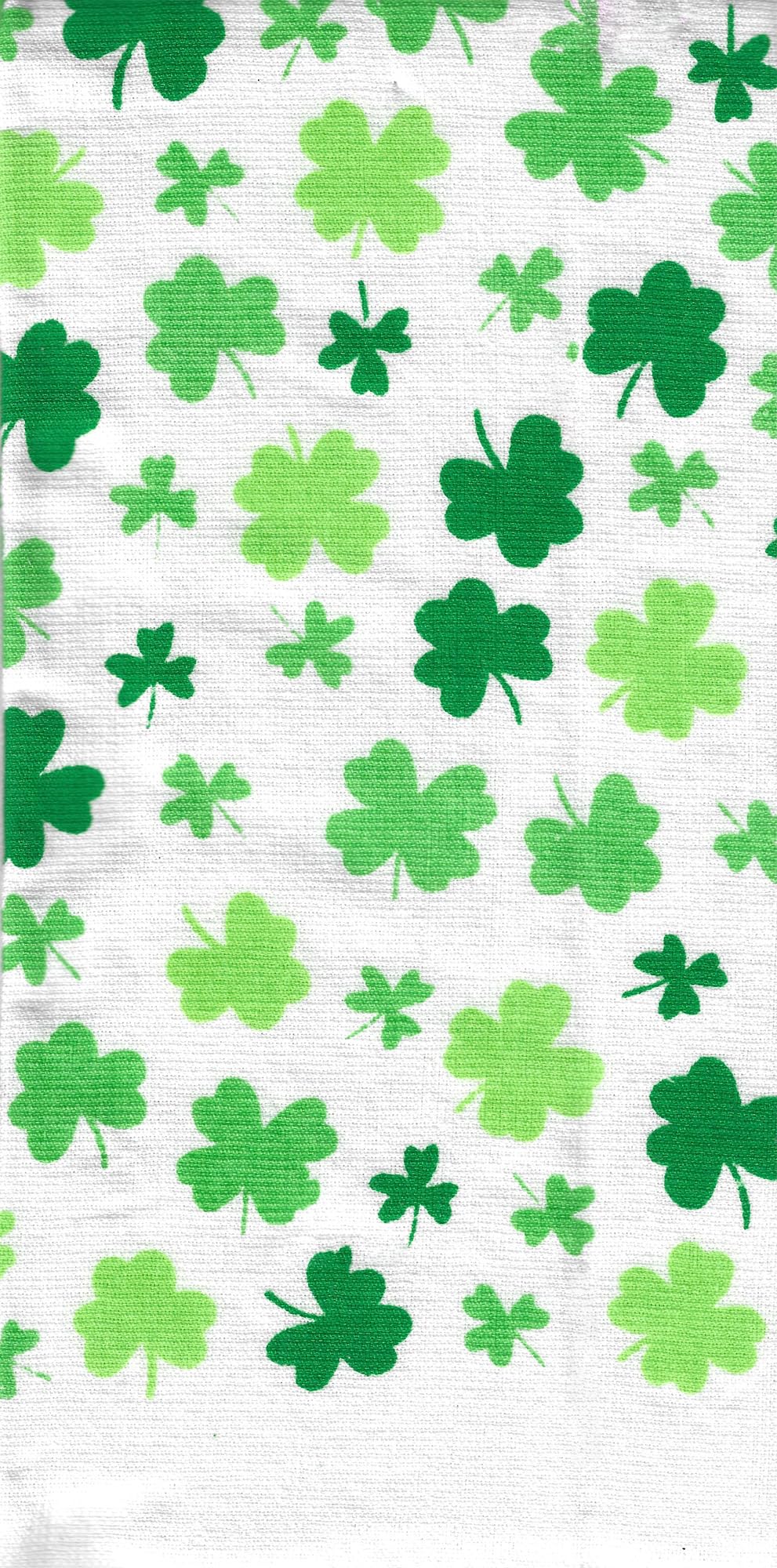 Celebrate St. Patrick's Day Together Shamrock Melody Cotton Kitchen Dish Towels, 2-Pack