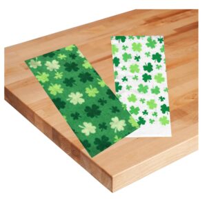 Celebrate St. Patrick's Day Together Shamrock Melody Cotton Kitchen Dish Towels, 2-Pack