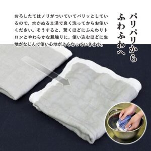 CYBERL Japanese Dish Cloth Set of 3 New York Style