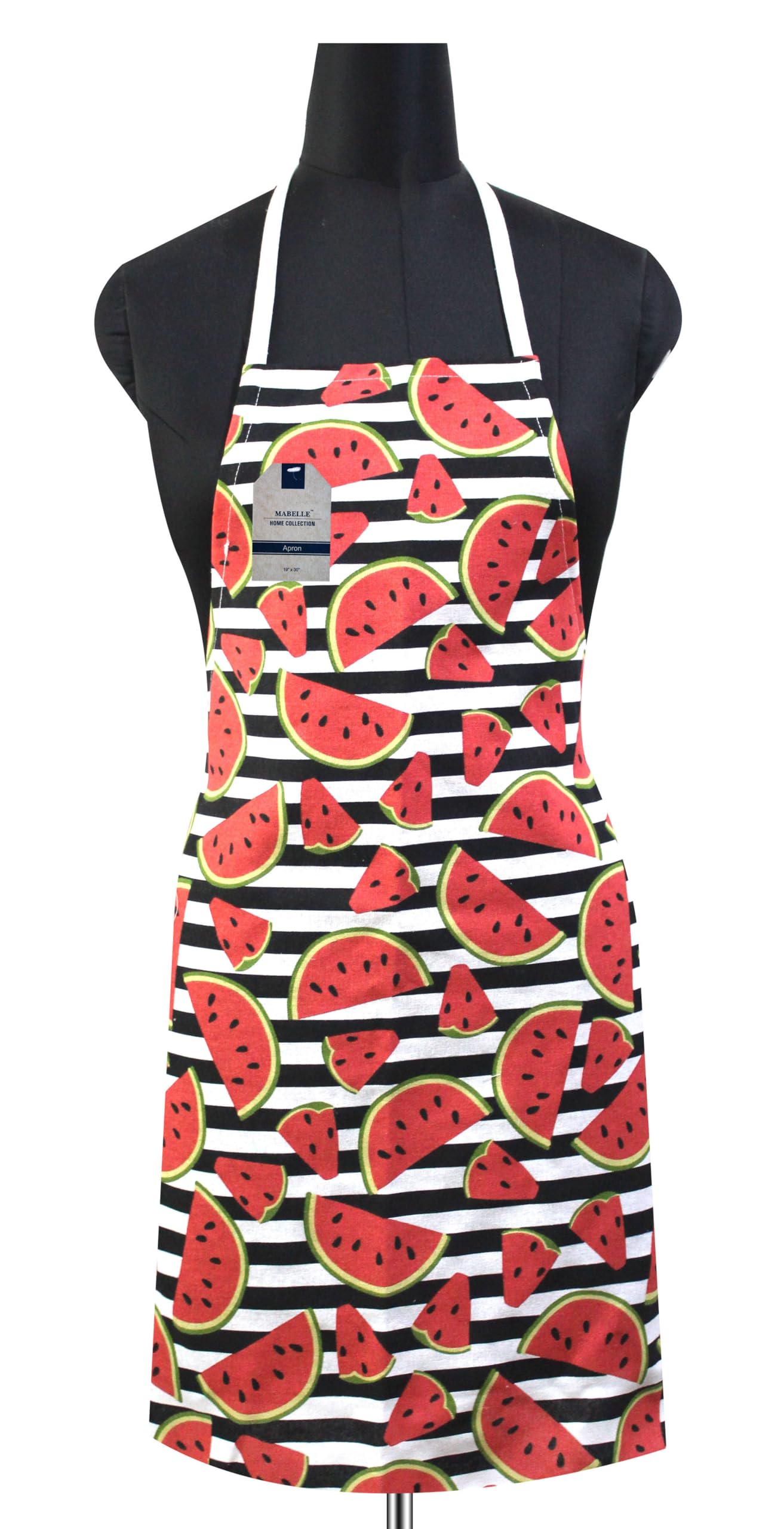 Set of 4, 100% Cotton Watermelon Design pom-pom Kitchen Towels Size: 16 x 28 Inch for Wedding, Baby Shower, Home Décor.
