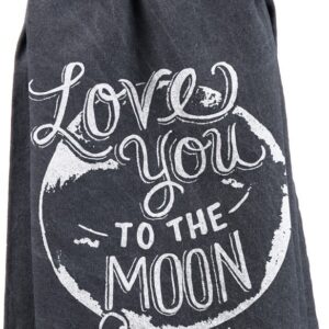 Primitives by Kathy 26904 Chalk Dish Towel, 28" x 28", Love You to The Moon