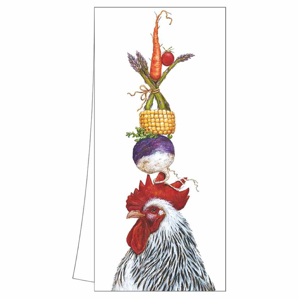 Paperproducts Design The Crucial Pea Kitchen Towel, Vicki Sawyer