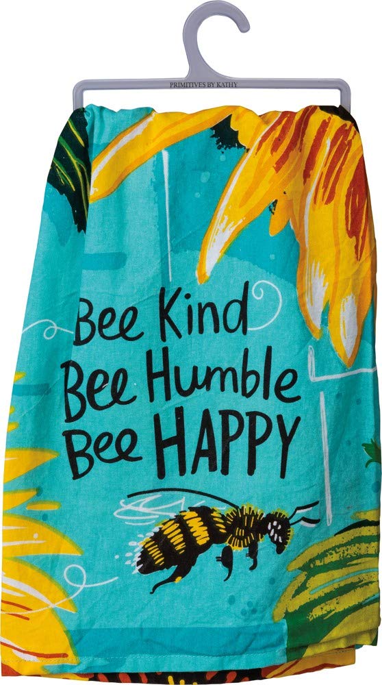 Kitchen Towel - Bee Kind Bee Humble Bee Happy