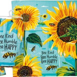 Kitchen Towel - Bee Kind Bee Humble Bee Happy