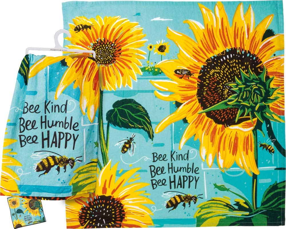 Kitchen Towel - Bee Kind Bee Humble Bee Happy