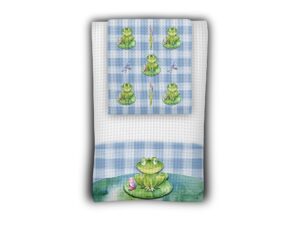 frog kitchen towel set