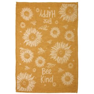 Primitives by Kathy Bee Happy Bee Kind Decorative Kitchen Towel