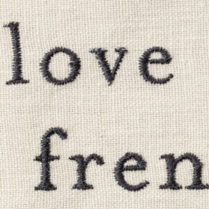 Primitives by Kathy Dish Towel Love My French Bulldog