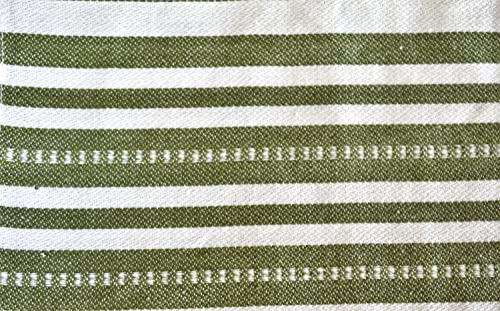 Yourtablecloth Cotton Kitchen Dishtowel Set – 18”x28” Oversized Kitchen Cloth – 100% Cotton – Super Soft Absorbent & Quick Dry Dishtowel – Standard Kitchen Towel–Pack of 5 Sage