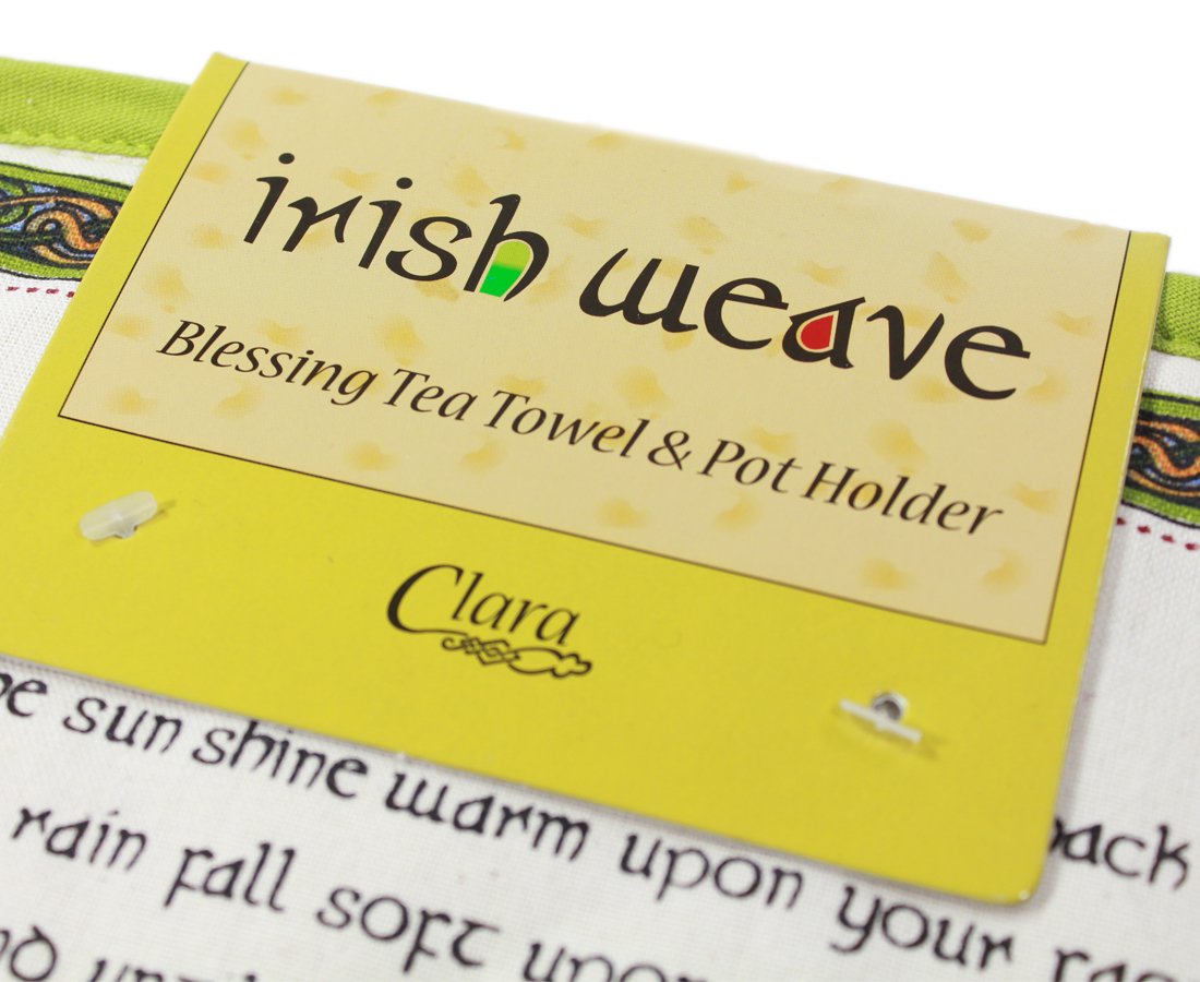 Irish Weave T-Towel and Pot Holder