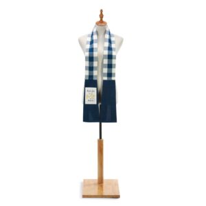 to the fridge and back blue plaid 69 inch cotton fabric dish towel kitchen boa