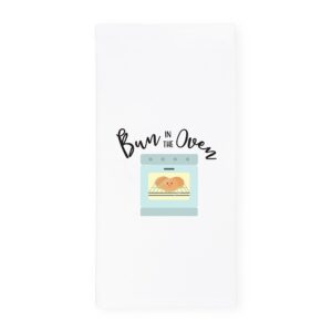 the cotton & canvas co. bun in the oven soft and absorbent kitchen tea towel, flour sack towel and dish cloth