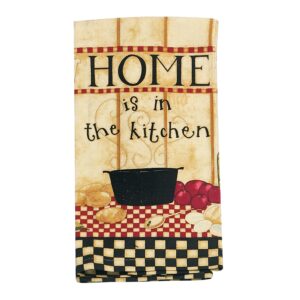 kay dee designs r1270 home is in the kitchen terry towel 16" x 26"