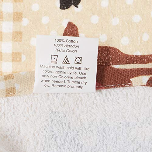 Kay Dee Designs Best Dog Ever Tie Kitchen Towel, 9" x 18", Various