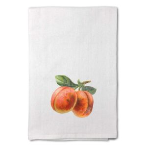 style in print custom decor flour kitchen towels peach vintage look e food & beverage fruit food & beverage fruit cleaning supplies dish towels design only