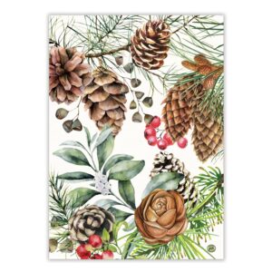 Michel Design Works Kitchen Towel, White Spruce, Set of 2