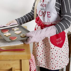 DII Valentine's Day Collection Kitchen, Apron, Made With Love