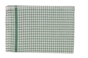samuel lamont poli dri tea towels - set of 3 100% cotton 27.5 x 19 inch (green)
