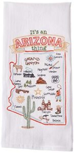 kay dee designs st thing arizona emb f/s dish towel, 17.5 x 28, various