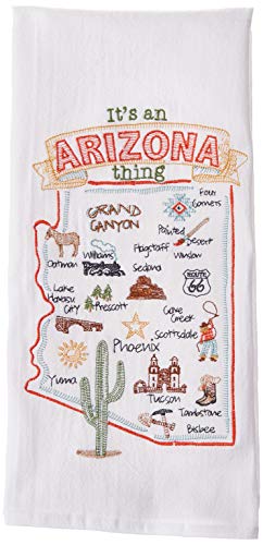 Kay Dee Designs ST Thing Arizona EMB F/S Dish Towel, 17.5 x 28, Various