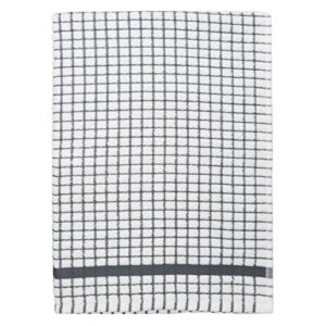 samuel lamont poli dri 100% cotton dish towel - charcoal grey