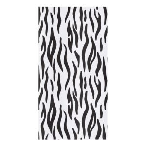 Absorbent Microfiber Kitchen Towels(Set of 3),Zebra Print,Tea Towel for Kitchen/Bathroom Decorative and Bar Towels,Wild Animal Skin Texture,Ultra Soft Resuable Dish Towels Cloths Nonstick Oil Washable