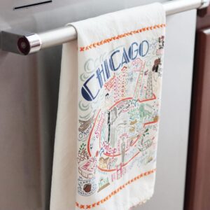 Catstudio Chicago Dish & Hand Towel | Great for Kitchen, Bar, & Bathroom