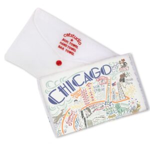 Catstudio Chicago Dish & Hand Towel | Great for Kitchen, Bar, & Bathroom