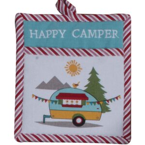 Kay Dee 3 Piece Home Is Where You Roam Camping Terry Towels and Potholder Set