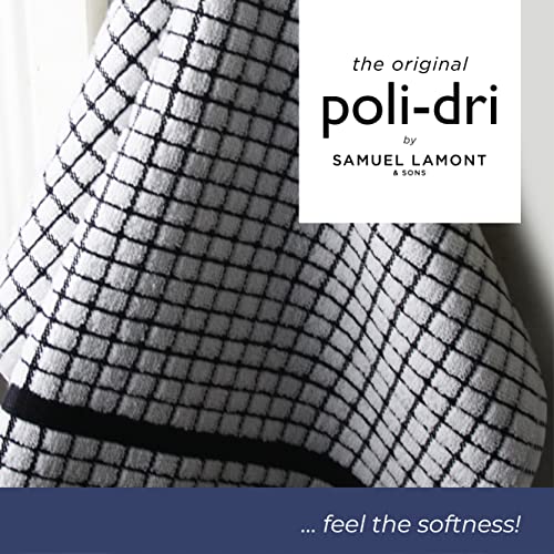 Samuel Lamont & Sons Poli Dri Tea Towel Black