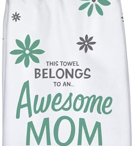 Primitives by Kathy This Towel Belongs to an ... Awesome Mom Decorative Kitchen Towel