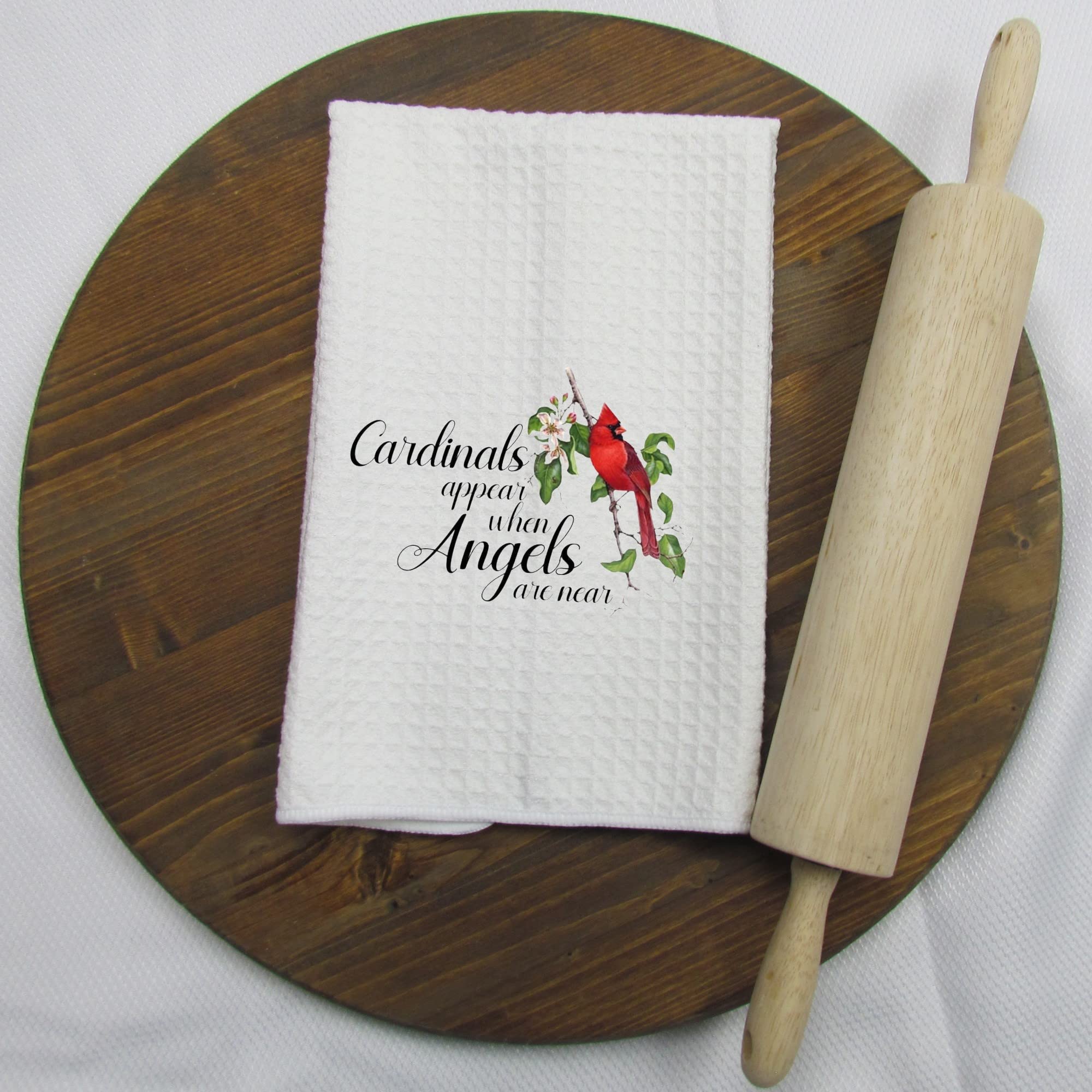 Home Bar, Dish Towels, Kitchen Towel, Tea Towels, Bar Towel, Bourbon, Funny Bar Towel, Bourbon Bar, Bar, House Bar, Funny Dish Towel, Cardinals Appear When Angels are Near Kitchen Towel