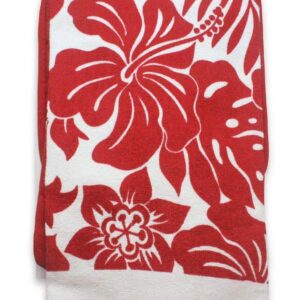 Kitchen Set: Hibiscus Floral - Red