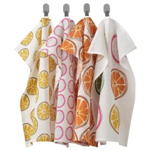 ikea tea towel, patterned/orange45x60 cm set of 4