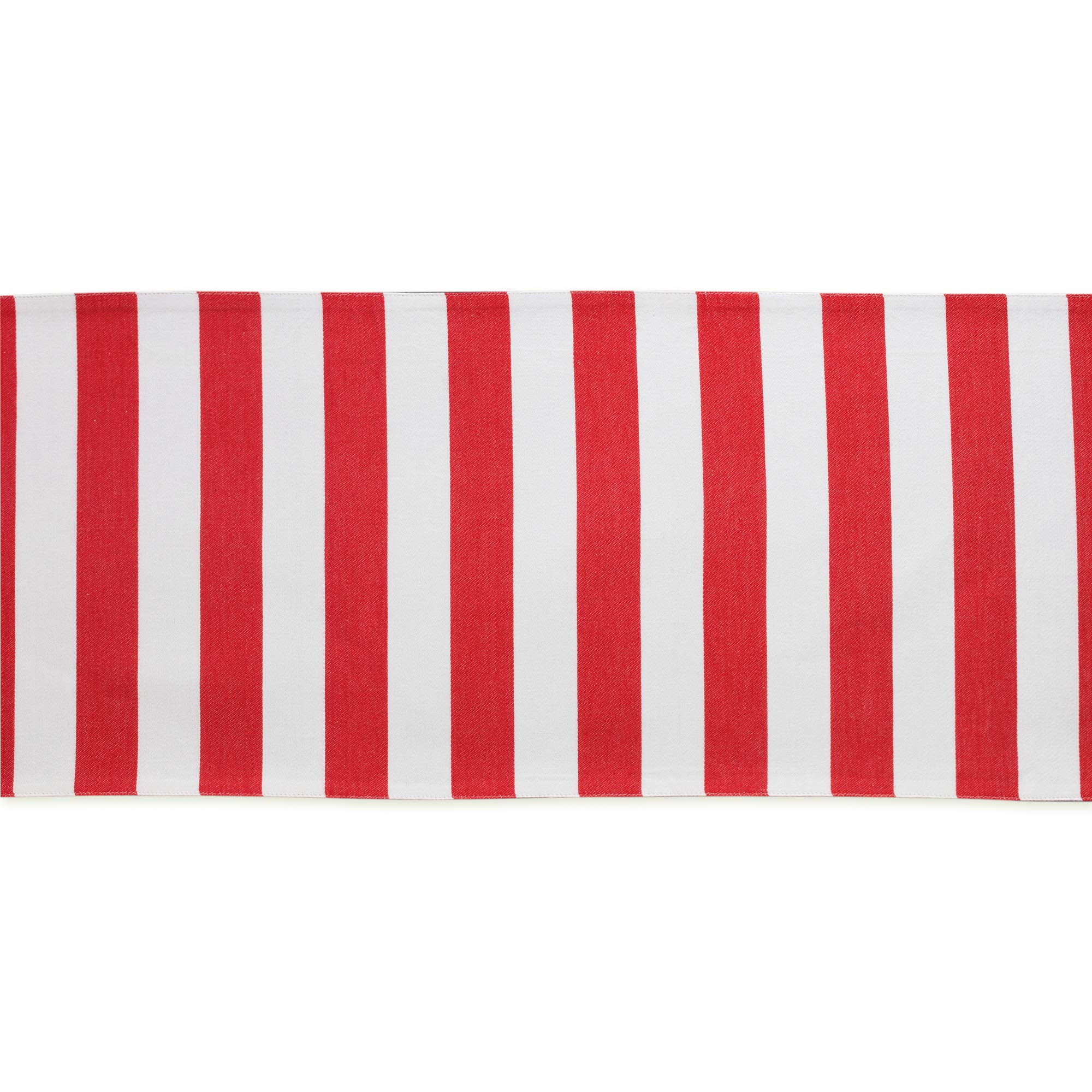 DII 4th of July Stars & Stripes Tabletop Collection Table Runner, 14x72, Red, White, & Blue