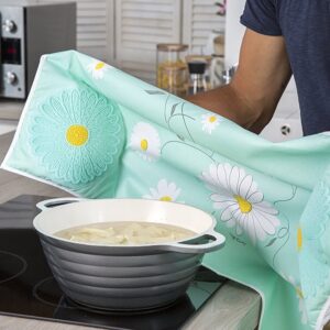 Charles Viancin Silicone Daisy Chef's Towel