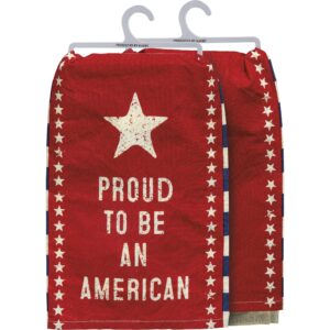 primitives by kathy proud to be an american home décor dish towel