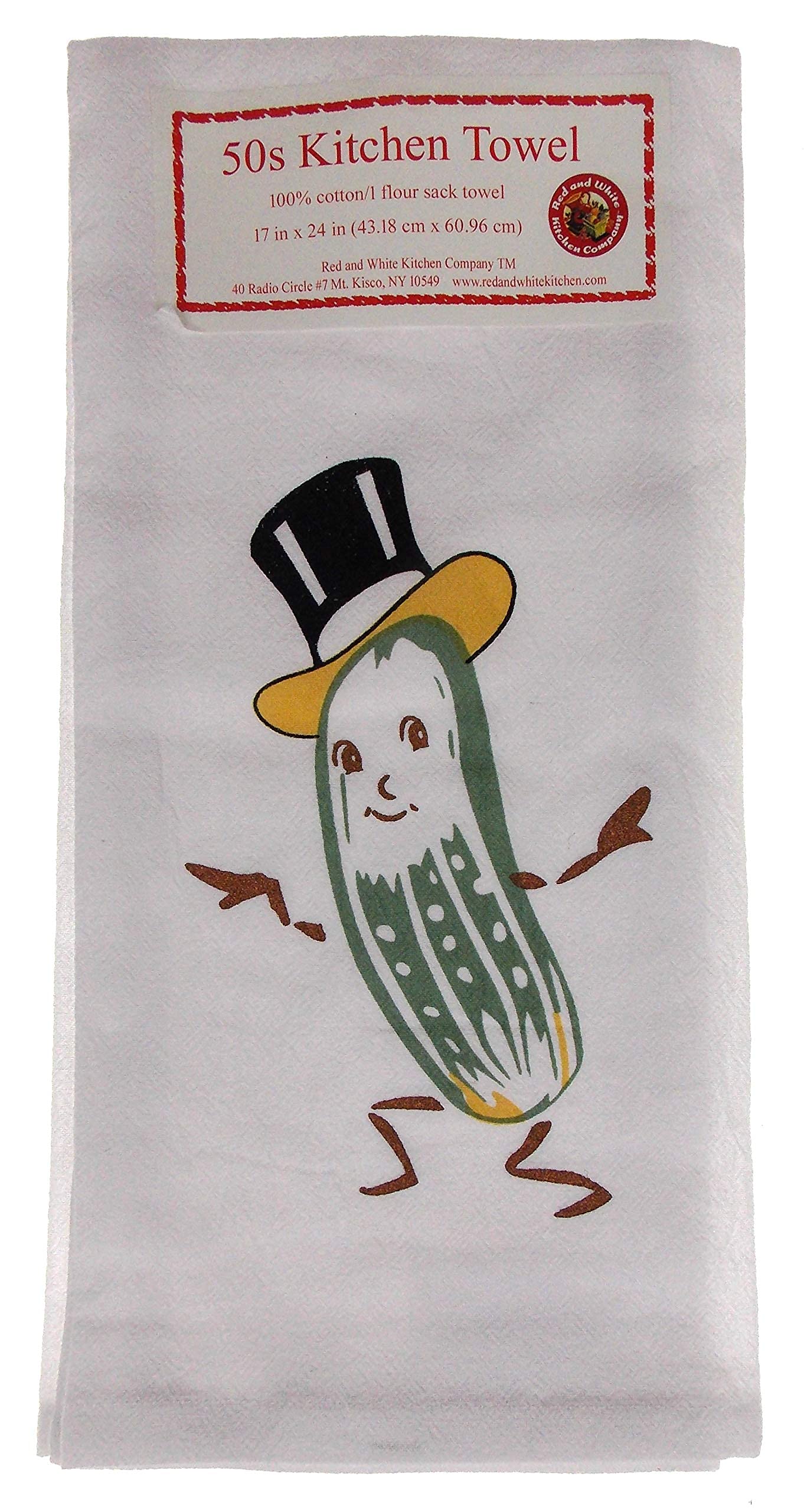 Yodeling Pickle Bundled with a Mr Pickle Kitchen Towel