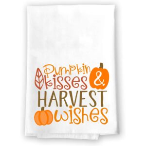 Fall Decor | Fall Decorations Kitchen Towels | Fall Hand Towels For Bathroom | Pumpkin Decor | Autumn Table Decorations | Harvest Thanksgiving Halloween Gnomes