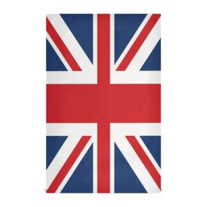 alaza british flag london england kitchen towels dish bar tea towel dishcloths 1 pack super absorbent soft 18 x 28 inches