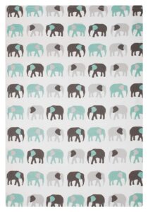 mu kitchen designer print kitchen towel, elephants
