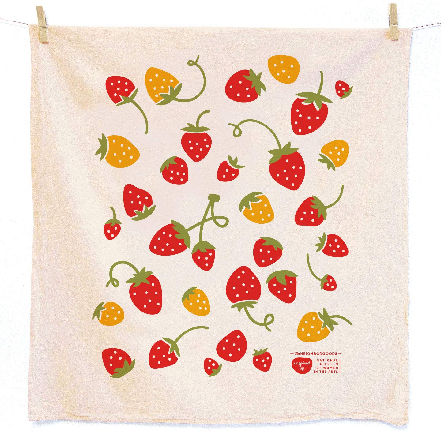 Strawberry Kitchen Flour Sack Towel