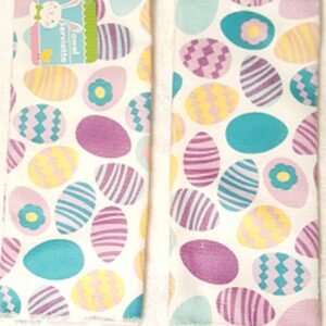 Happy Easter Bunnies 2 pack Kitchen Towels by Greenbrier