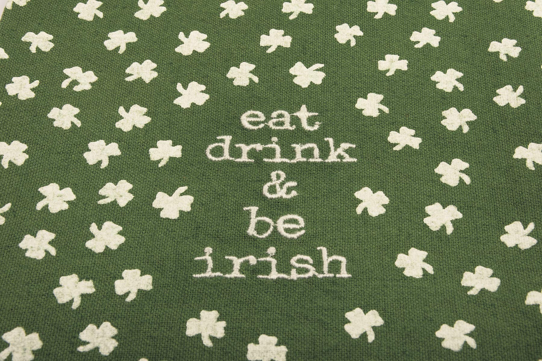 Primitives by Kathy Eat Drink & Be Irish Dish Towel