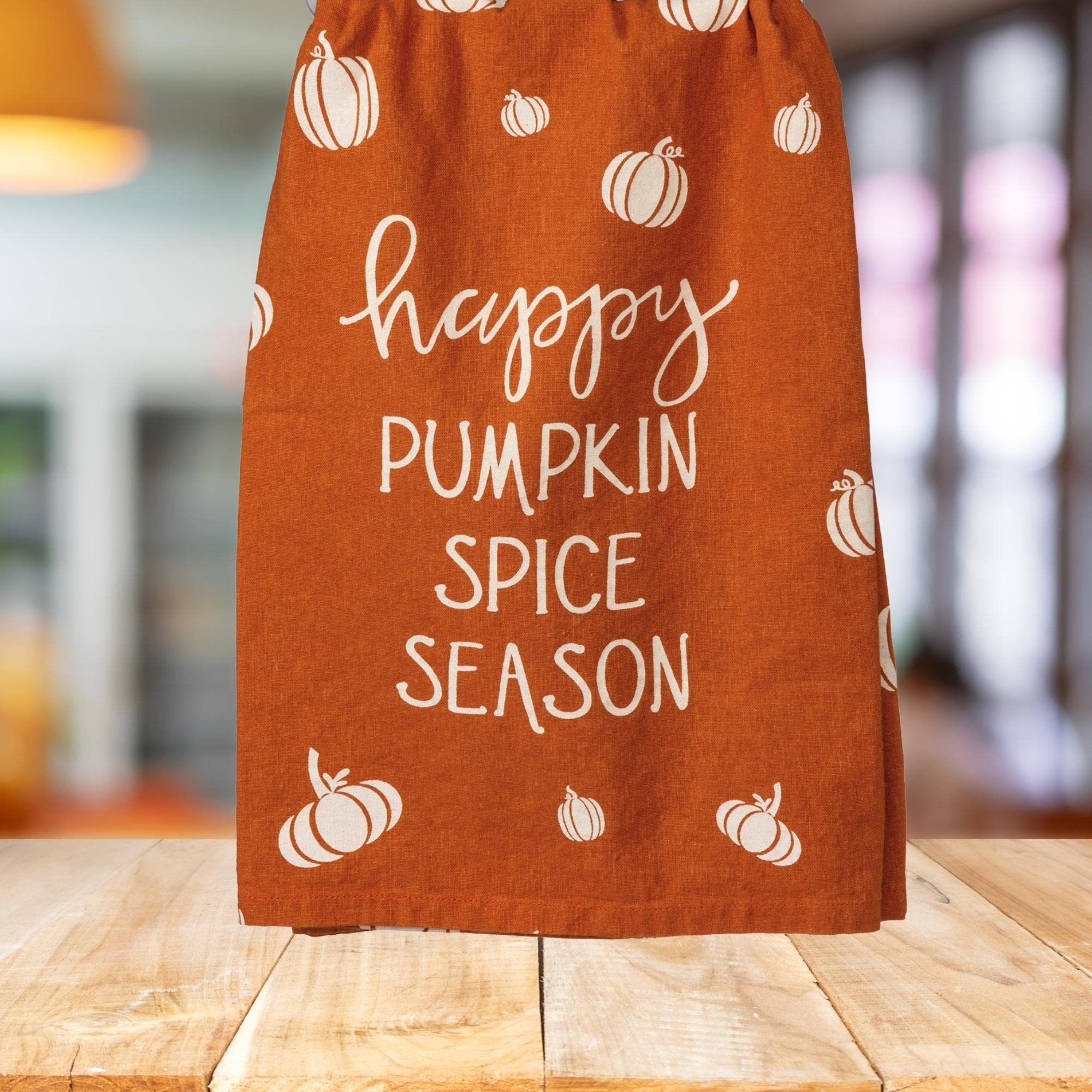 Thanksgiving Pumpkin Spice Kitchen Towel Fall Autumn Home Decor, Set of 2, Kitchen Decorations