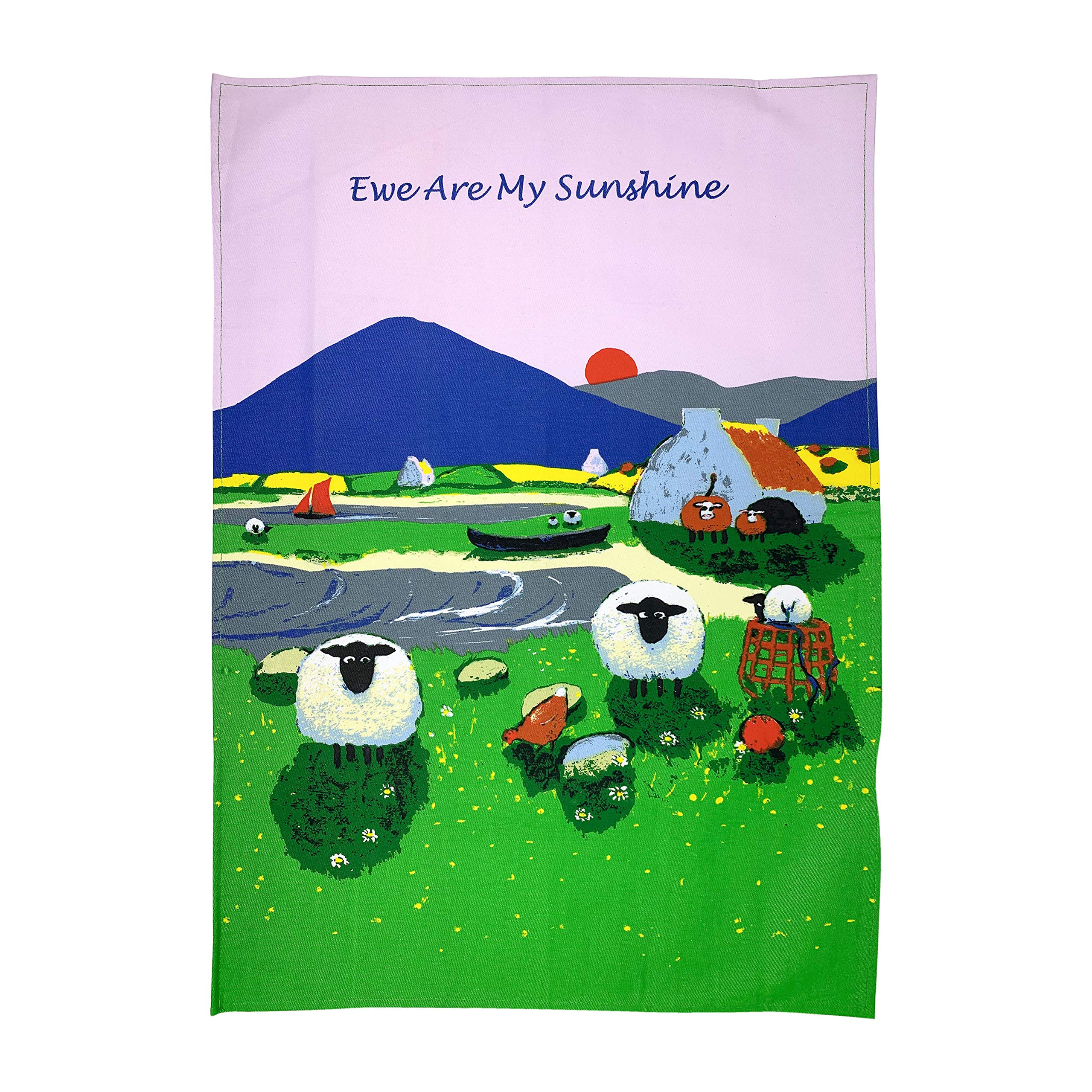 Thomas Joseph Thomas Joseph, Ewe are My Sunshine Tea Towel