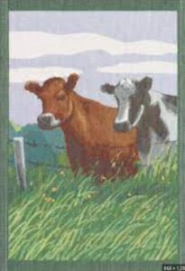 ekelund - cows - cotton kitchen towel