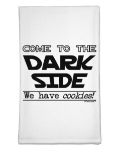 tooloud come to the dark side - cookies flour sack dish towel