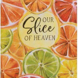 Citrus Kitchen Dual Purpose Terry Towel Set of 3 Slice of Heaven by Kay Dee Designs Lemon Orange Orchard Cotton100%